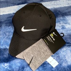 NIKE HAT WITH NIKE HEADBAND